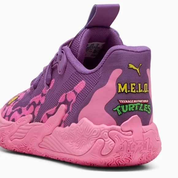 2 day Sale! PUMA x LAMELO BALL x TMNT MB.03 Lo Krang juniors/Big kid new in box - Picture 6 of 7